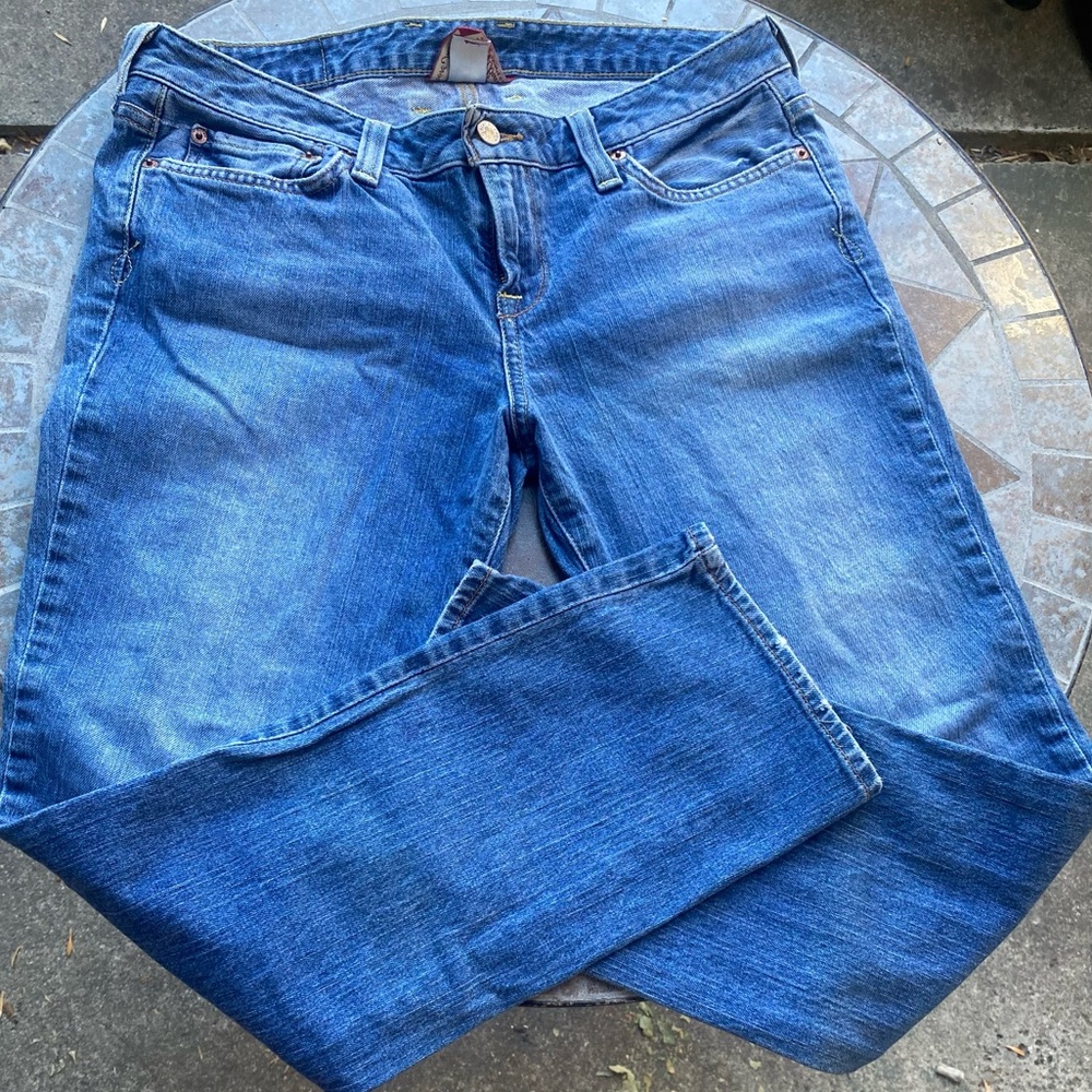 Lucky Brand Classic Blue Denim Jeans size 12